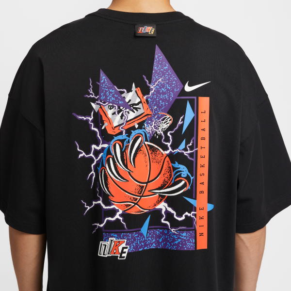 Nike T Shirts Men's Black Crew Neck - View 5