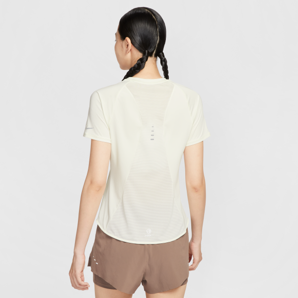 Nike T Shirts Women's Beige Crew Neck Moderate Other - View 2
