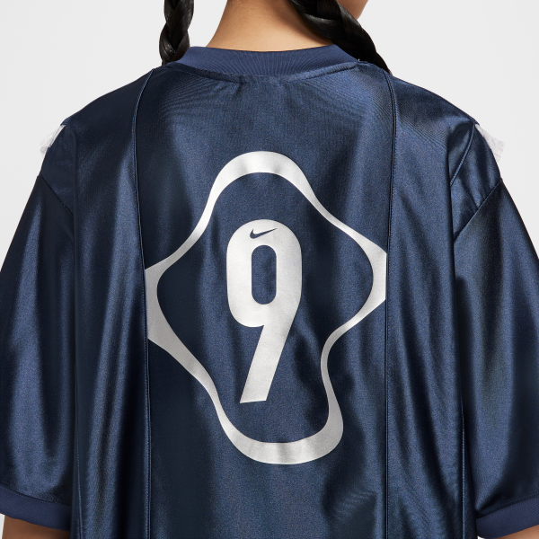 Nike T Shirts Women's Dark Blue V neck Moderate Other - View 7