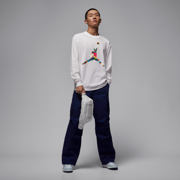 Jordan graphic-print long-sleeves T-shirt - View 5