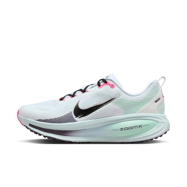 Nike Vomero 18 Comfortable Low top Long Distance Running Sprint Running Shoes Men's White Blue - View 1