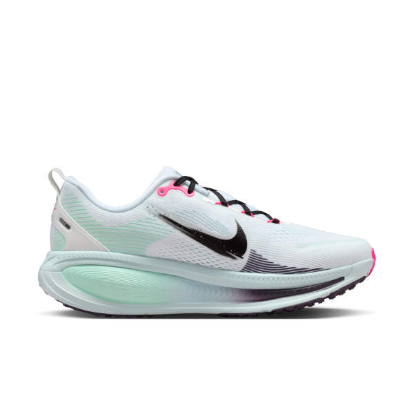 Nike Vomero 18 Comfortable Low top Long Distance Running Sprint Running Shoes Men's White Blue - View 3