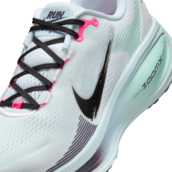 Nike Vomero 18 Comfortable Low top Long Distance Running Sprint Running Shoes Men's White Blue - View 7