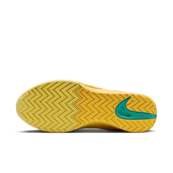 Nike S.T. Flare Basketball Shoes Unisex White Yellow - View 2