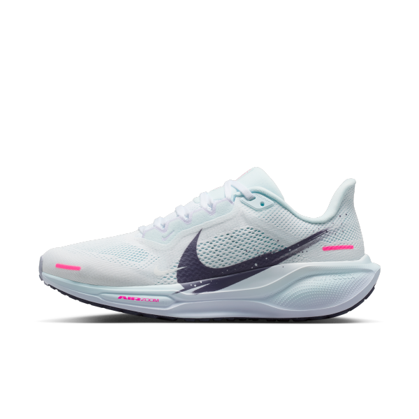 Nike Pegasus 41 Fabric Casual Long Distance Running Sprint Running Shoes Women's White - View 1