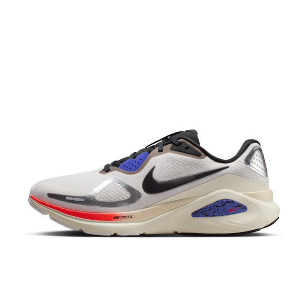 Nike Structure 26 Running Shoes Men's White Silver Black - View 1