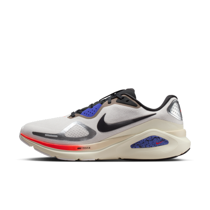 Nike Structure 26 Running Shoes Men's White Silver Black - View 1