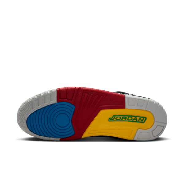 Jordan Spizike Low top Vintage Basketball Shoes Men's Black White - View 2