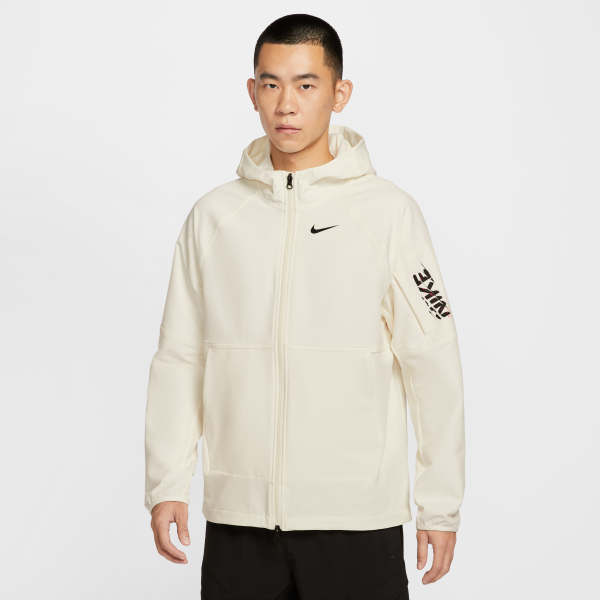 Nike Jackets Men's Ecru Hooded Moderate Other - View 1