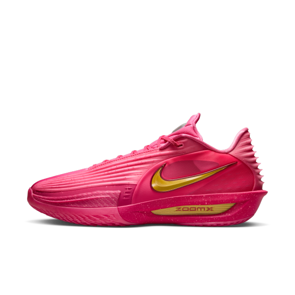 Nike GT Cut 3 Turbo Abrasion Resistant Low top Basketball Shoes Men's Pink - View 1