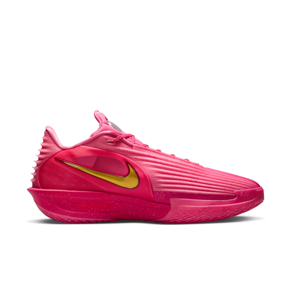 Nike GT Cut 3 Turbo Abrasion Resistant Low top Basketball Shoes Men's Pink - View 3