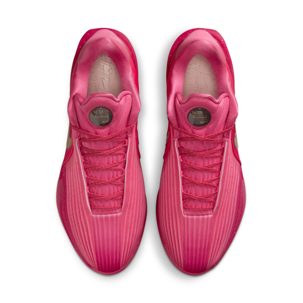 Nike GT Cut 3 Turbo Abrasion Resistant Low top Basketball Shoes Men's Pink - View 4