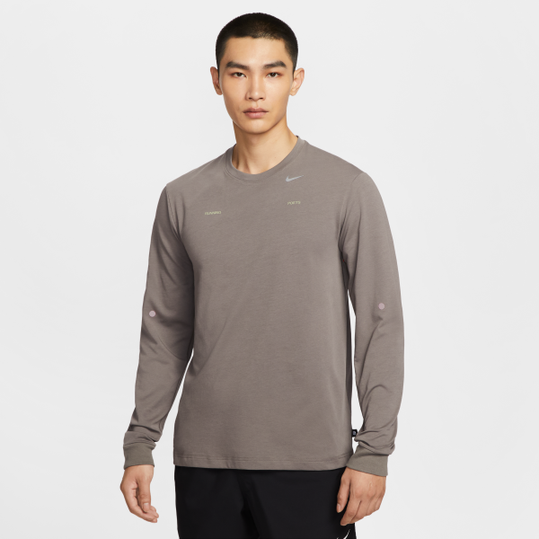 Nike Primary Quick Dry T Shirts Men's Light Gray - View 1