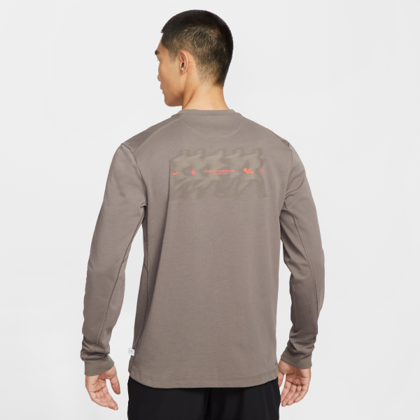 Nike Primary Quick Dry T Shirts Men's Light Gray - View 2