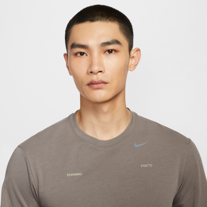 Nike Primary Quick Dry T Shirts Men's Light Gray - View 3