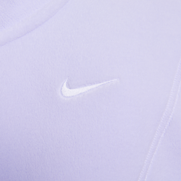 Nike Sweatshirts Women's Purple Stand Collar Moderate - View 4