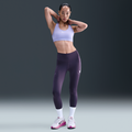 Nike Sports Pants Purple Black