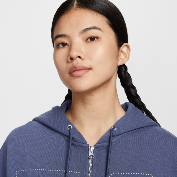 Nike Jackets Women's Blue Purple Hooded Moderate Other - View 3