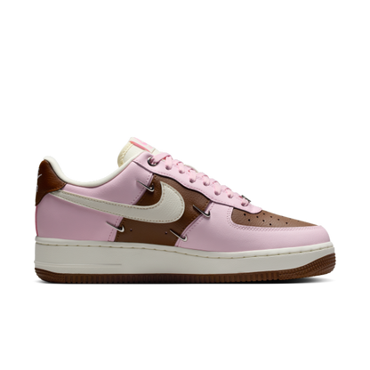 Nike Air Force 1 Leather Low top Skateboard Shoes Women's - View 3