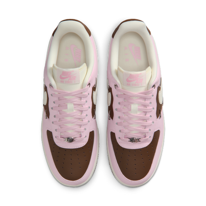 Nike Air Force 1 Leather Low top Skateboard Shoes Women's - View 4