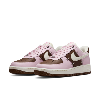 Nike Air Force 1 Leather Low top Skateboard Shoes Women's - View 5