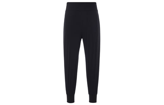 Nike Knitted Sweatpants Women's Black Moderate Slim Fit Pants