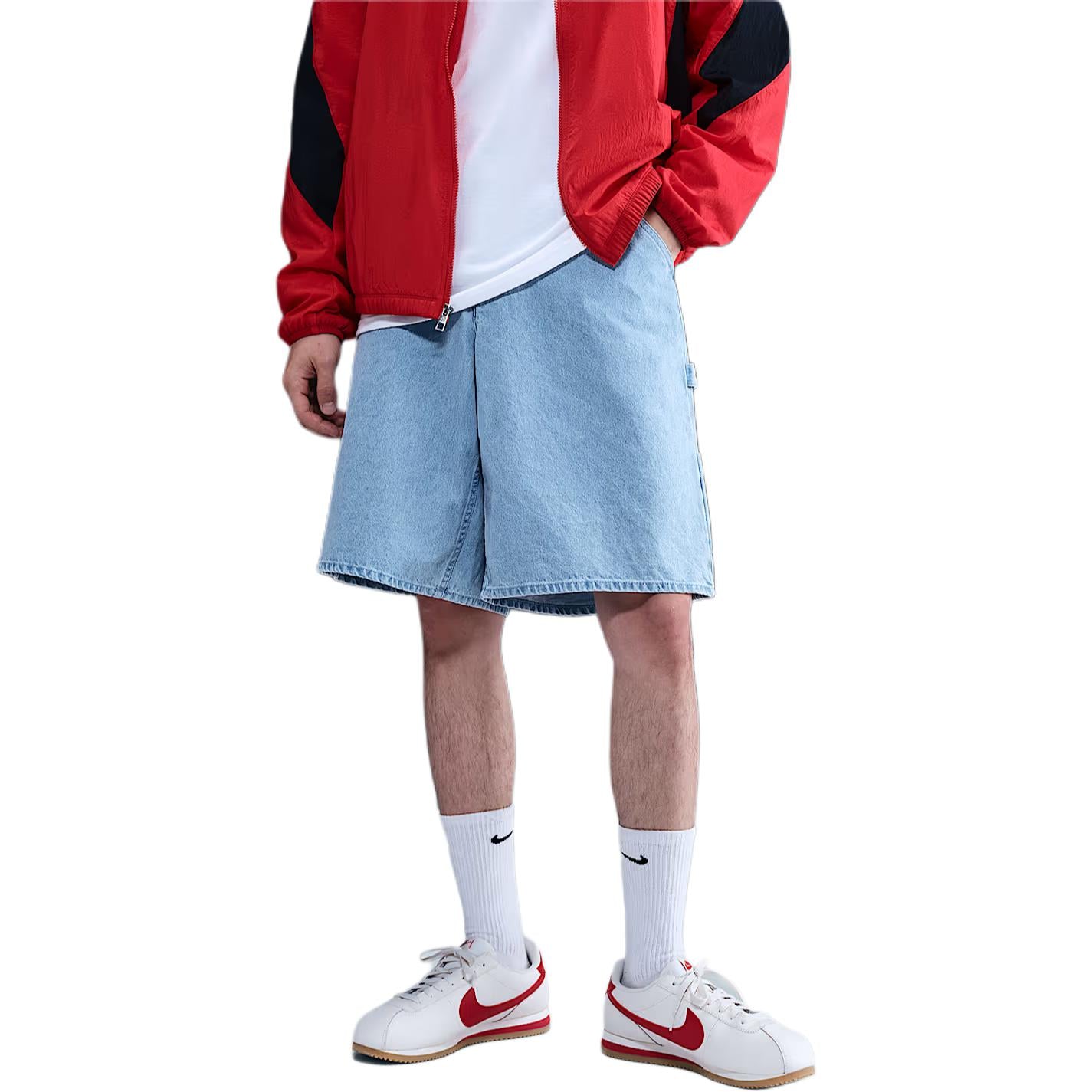 Nike Clothing Denim Shorts Ash Slate