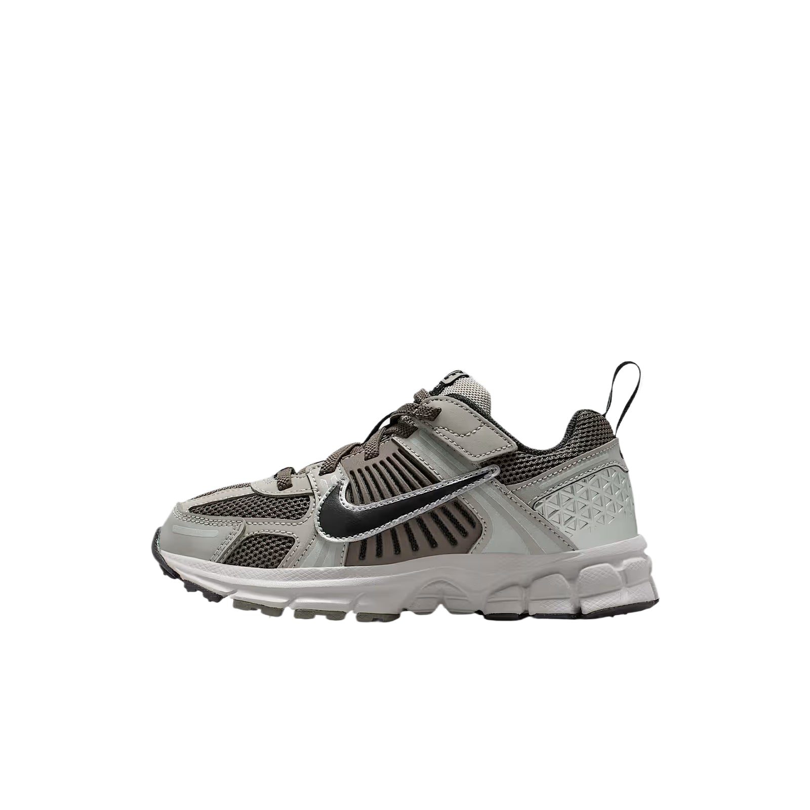 Nike Vomero 5 Leather Low top Running Shoes Gray Black