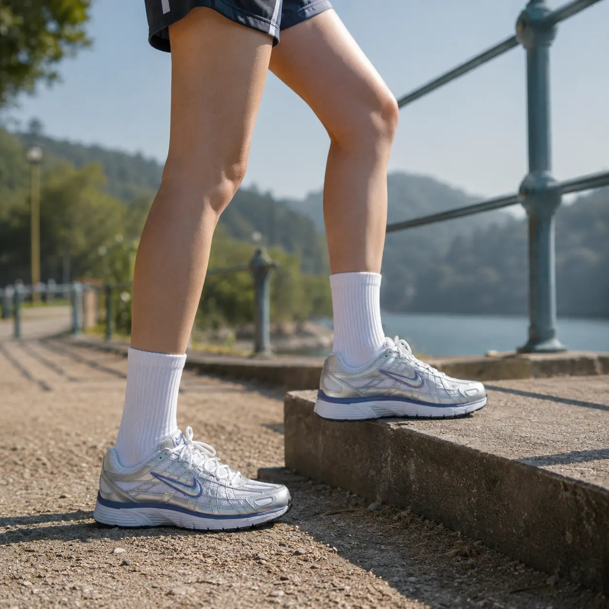 Nike P 6000 Running Shoes Silver — Rescued #1