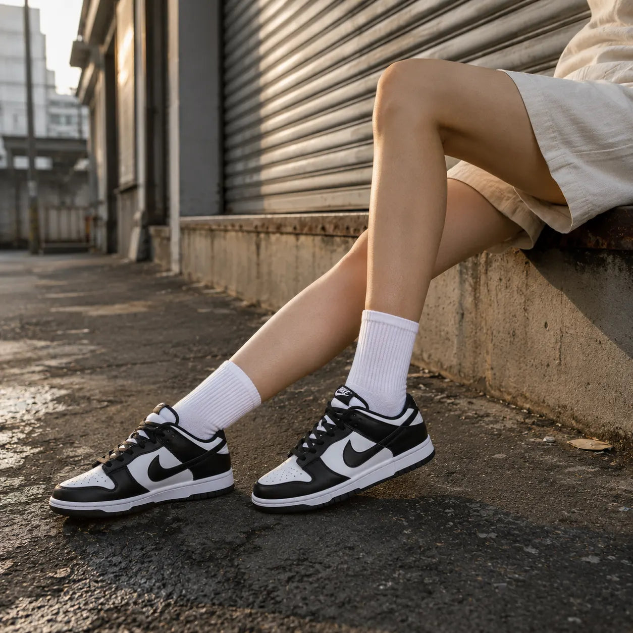 Nike Dunk Low Retro White Black Panda — Rescued #1