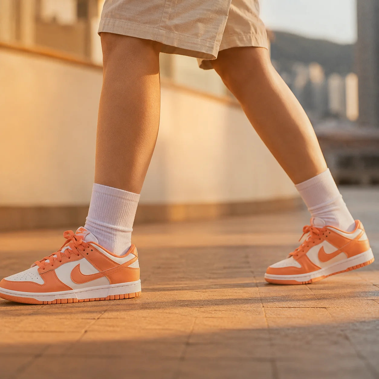 Nike Dunk Low Light Wild Mango — Rescued #2