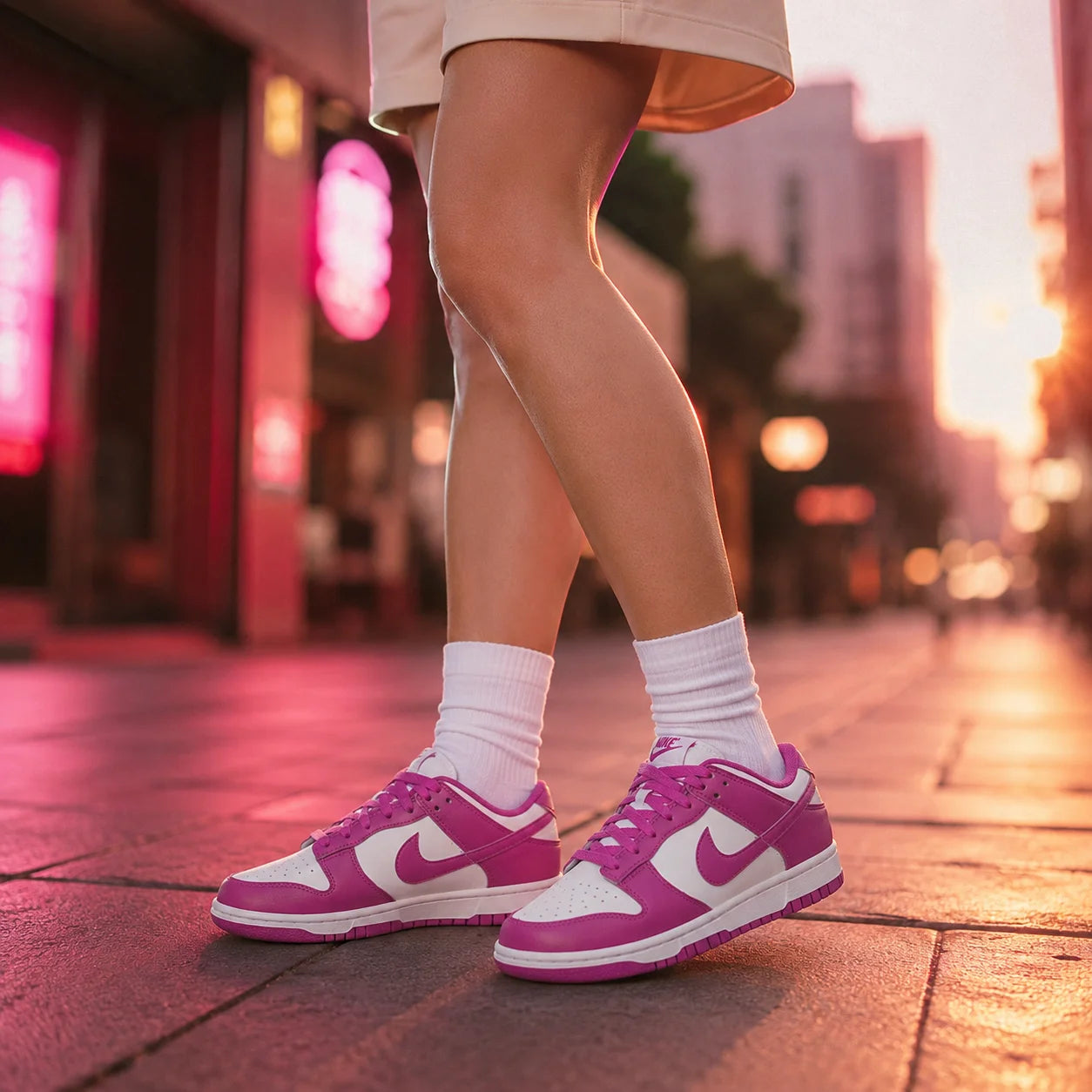 Nike Dunk Low Next Nature Hot Fuchsia — Rescued #1