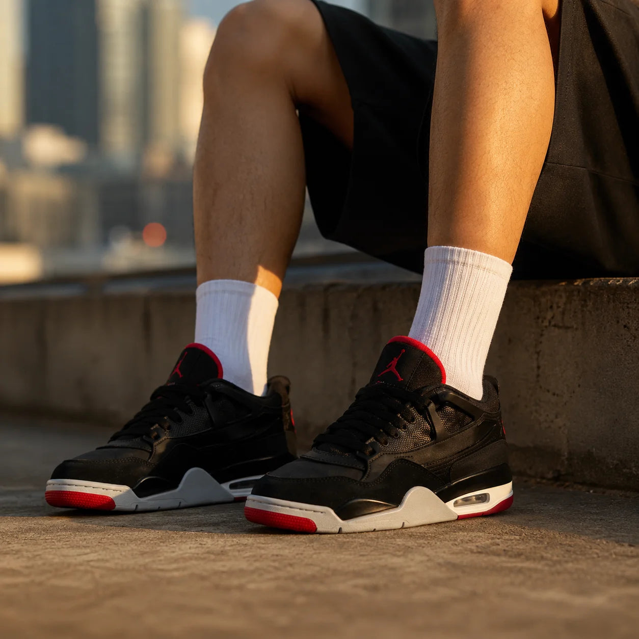 Jordan 4 Rm Black Cement — Rescued #1