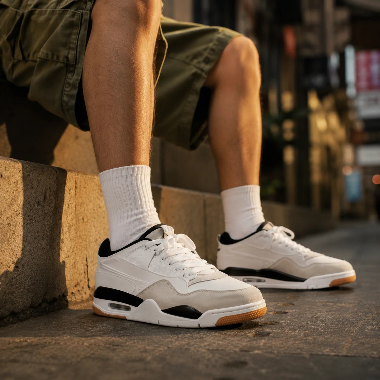 Jordan 4 Rm Military Black — Rescued #1