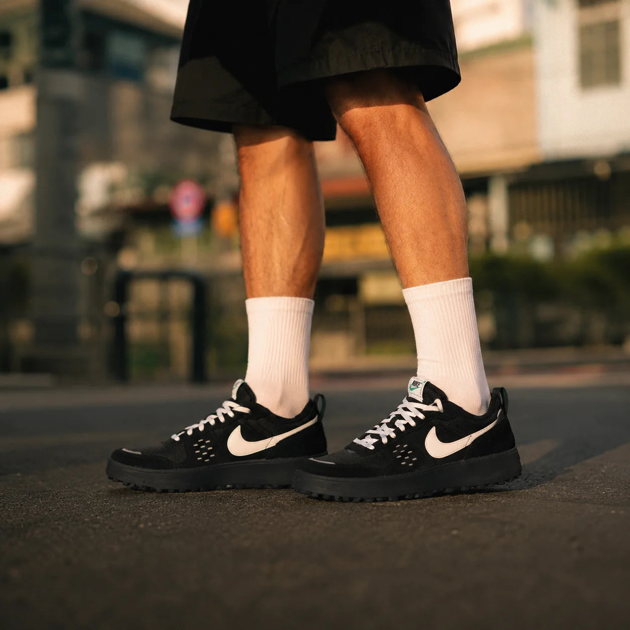 Nike C1TY Low top Casual Shoes Black — Rescued #1