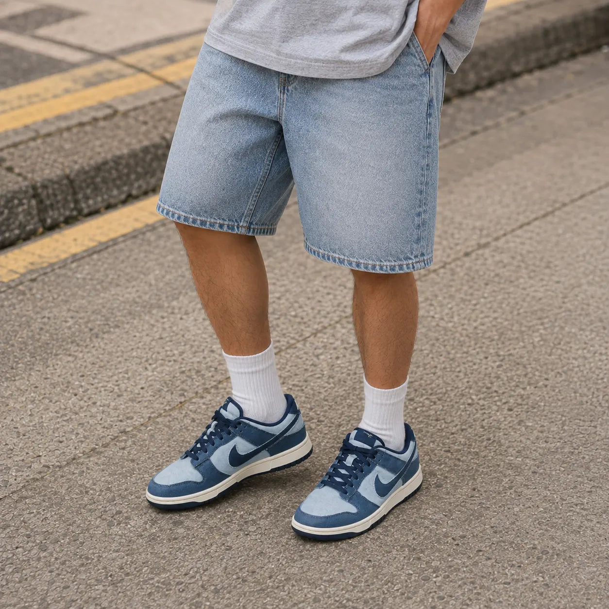 Nike Dunk Low Retro SE 'Light Armory Blue Denim' — Rescued #1
