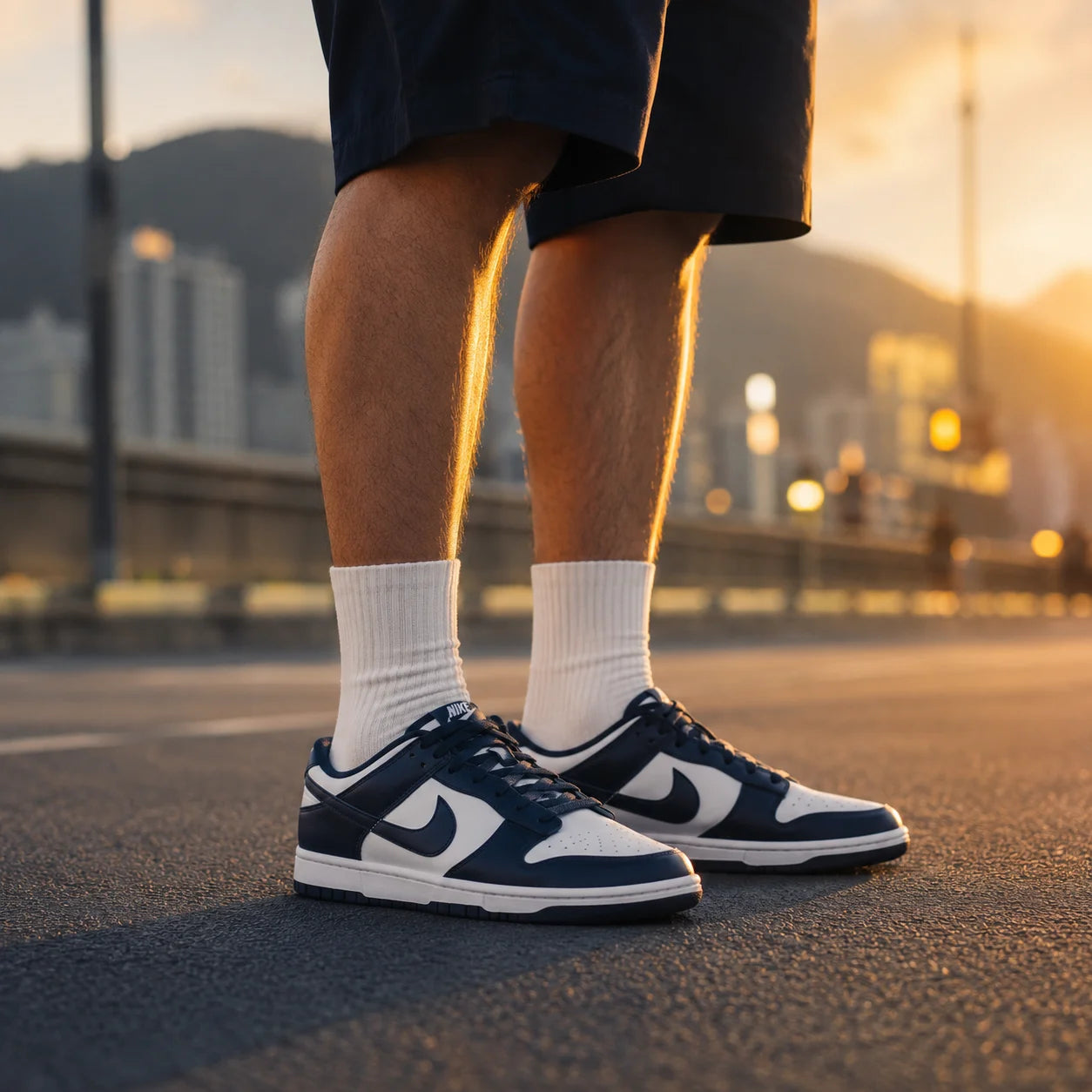 Nike Dunk Low Retro 'White/Midnight Navy' — Rescued #1