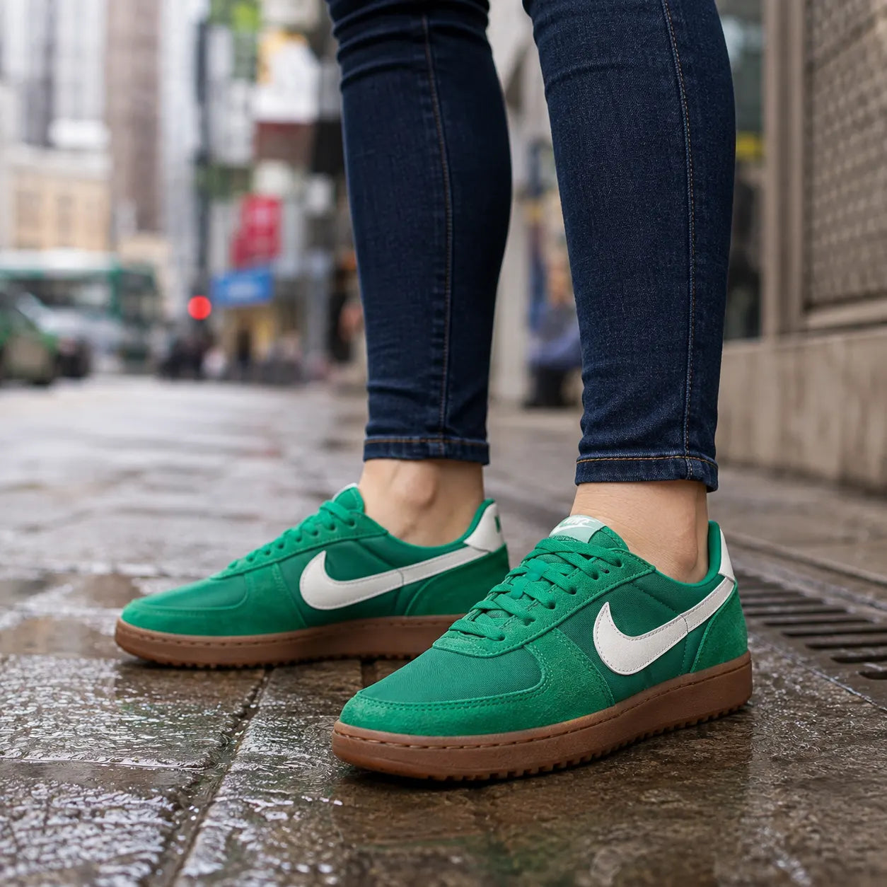 Nike Field General Malachite Gum Dark Brown Soft Pearl — Rescued #1