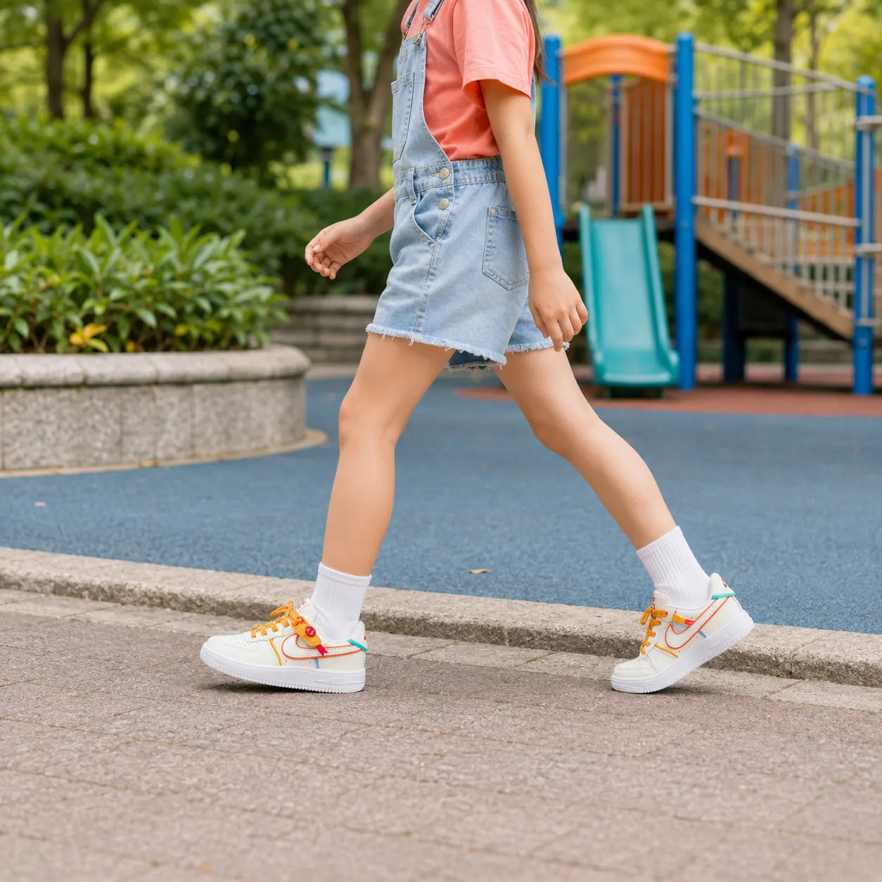 Nike Force 1 Low LV8 EasyOn Serpent New Year Collection Leather Low top Lifestyle Shoes — Rescued #1