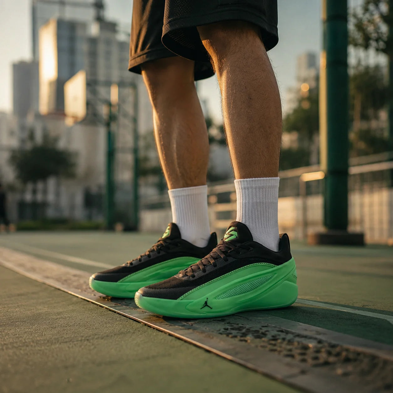 Jordan LUKA 5 Basketball Shoes Green Black — Rescued #1