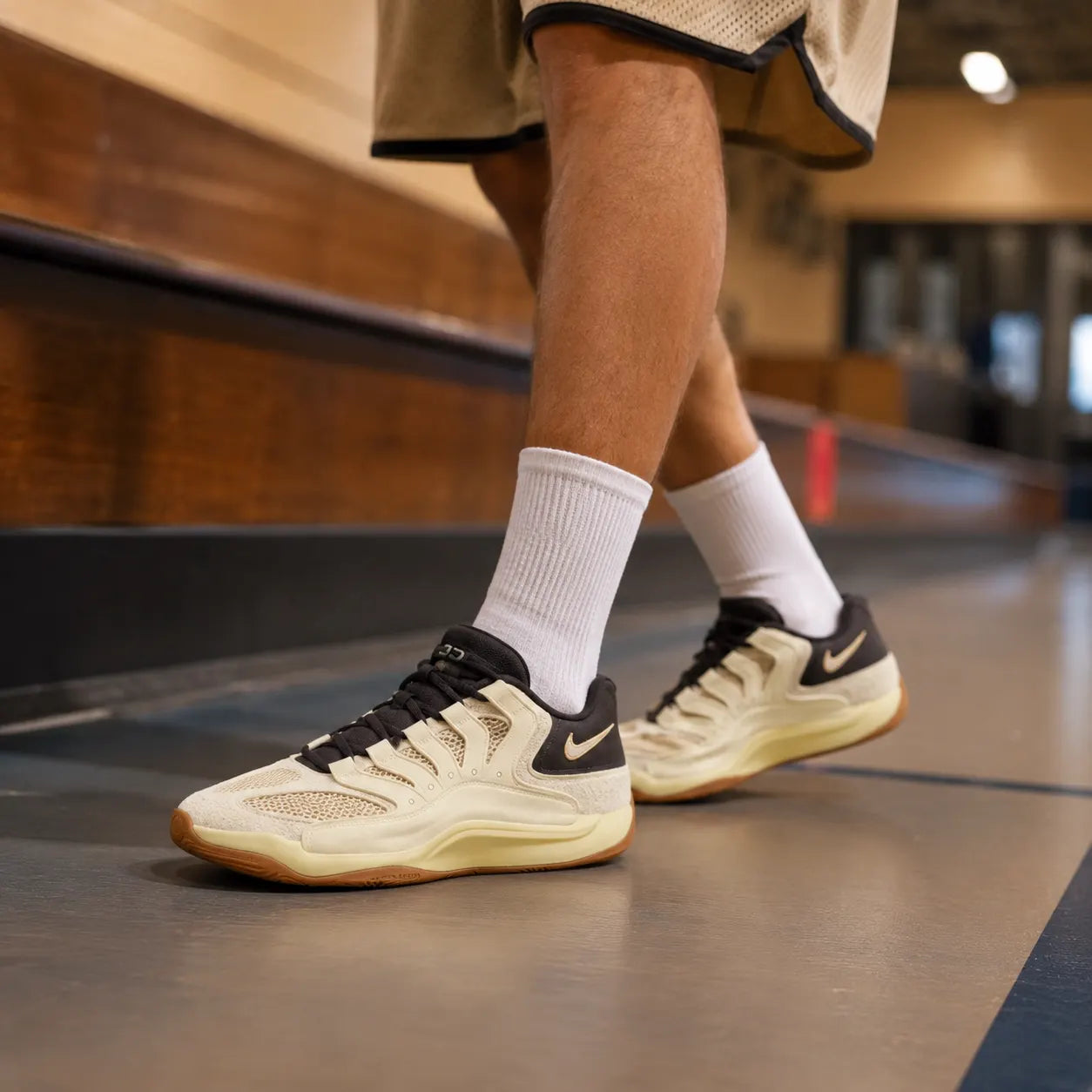 Nike KD 18 Low top Basketball Shoes Gray White — Rescued #1