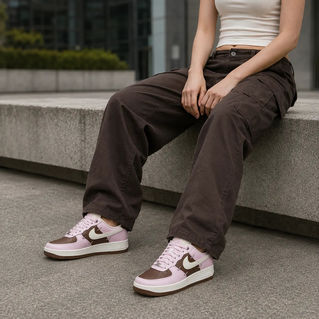 Nike Air Force 1 Leather Low top Skateboard Shoes — Rescued #1