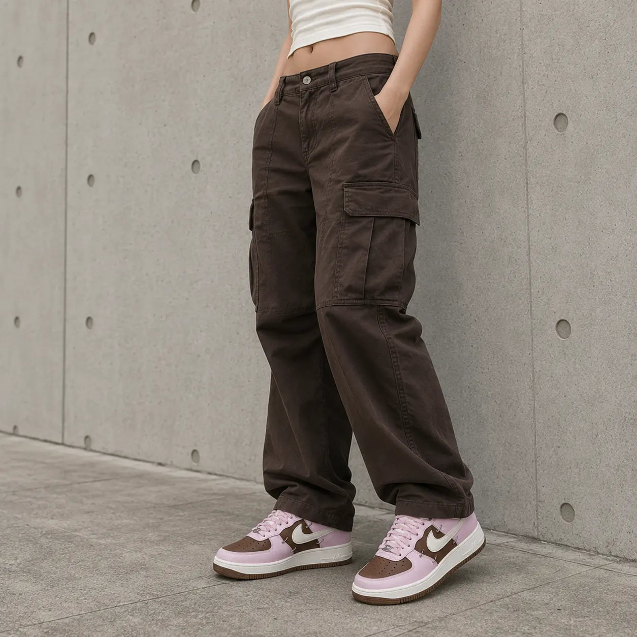Nike Air Force 1 Leather Low top Skateboard Shoes — Rescued #1