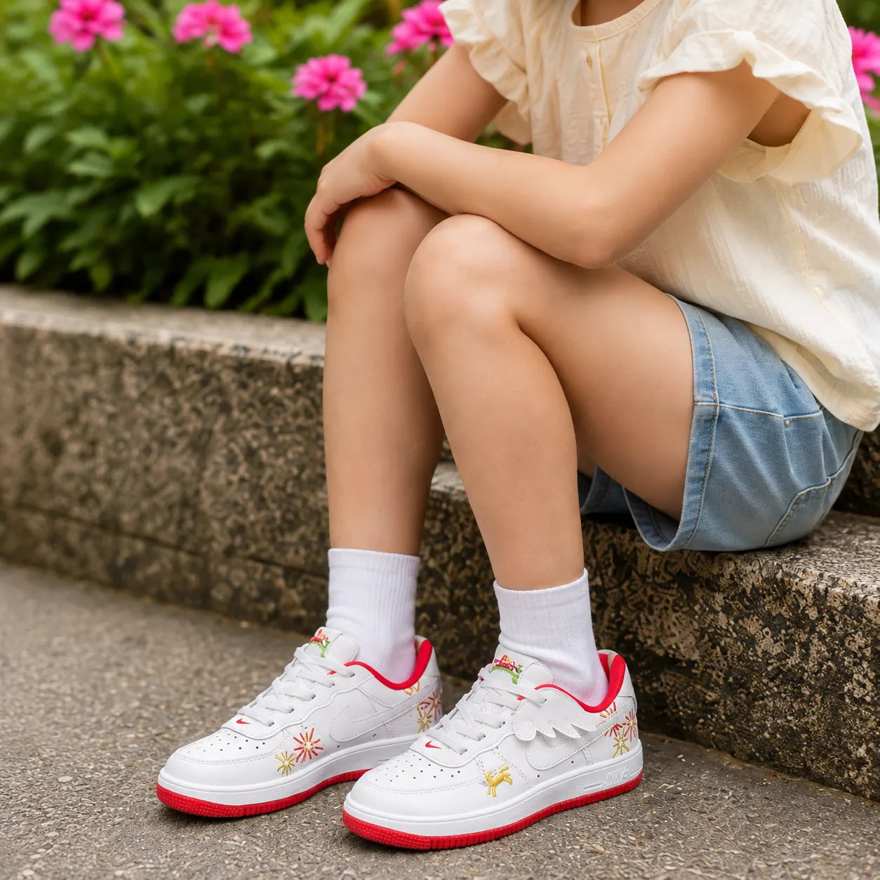 Nike Force 1 Low EasyOn Low top Training Shoes — Rescued #1