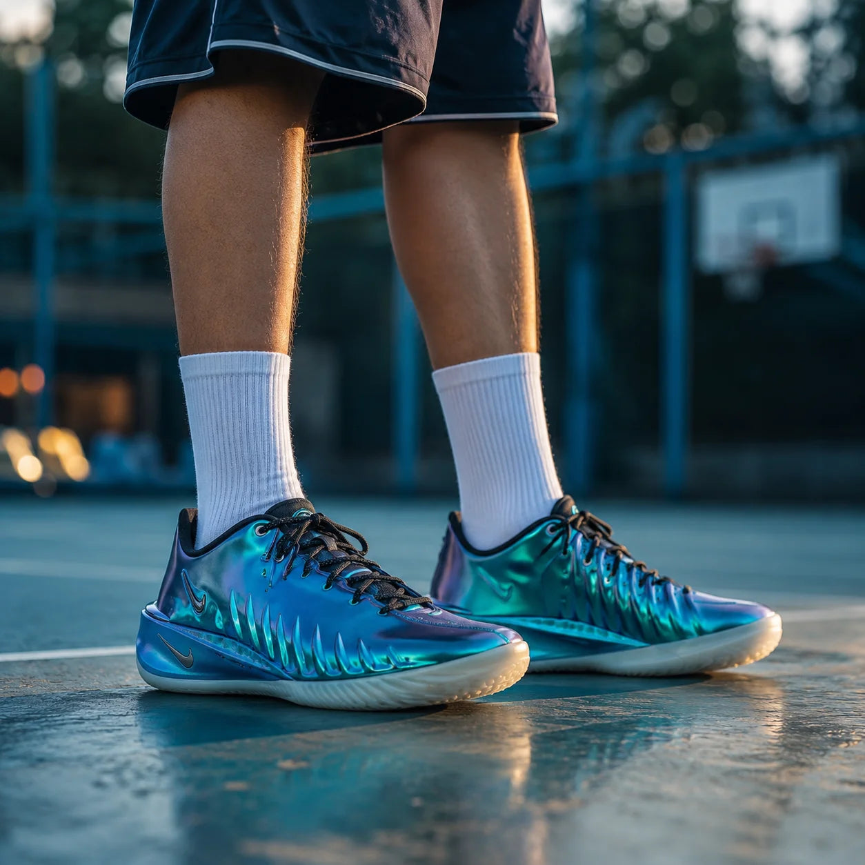 Nike G.T. Cut 4 Basketball Shoes Metal Lake Blue — Rescued #1