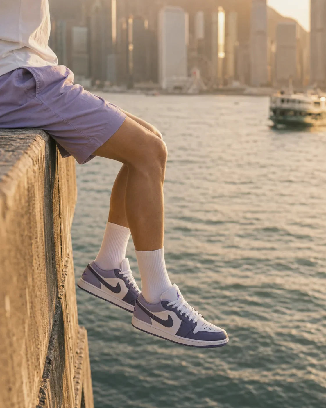 Jordan Air Jordan 1 Low 'White Indigo Haze' — Rescued #1