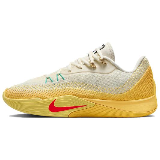 Nike S.T. Flare Basketball Shoes Unisex White Yellow