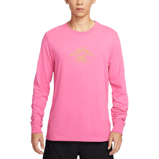 Nike Trail Men's Dri FIT Long Sleeve Running T Shirt