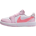 Jordan Air Jordan 1 Low top Skateboarding Shoes Pink Teenagers