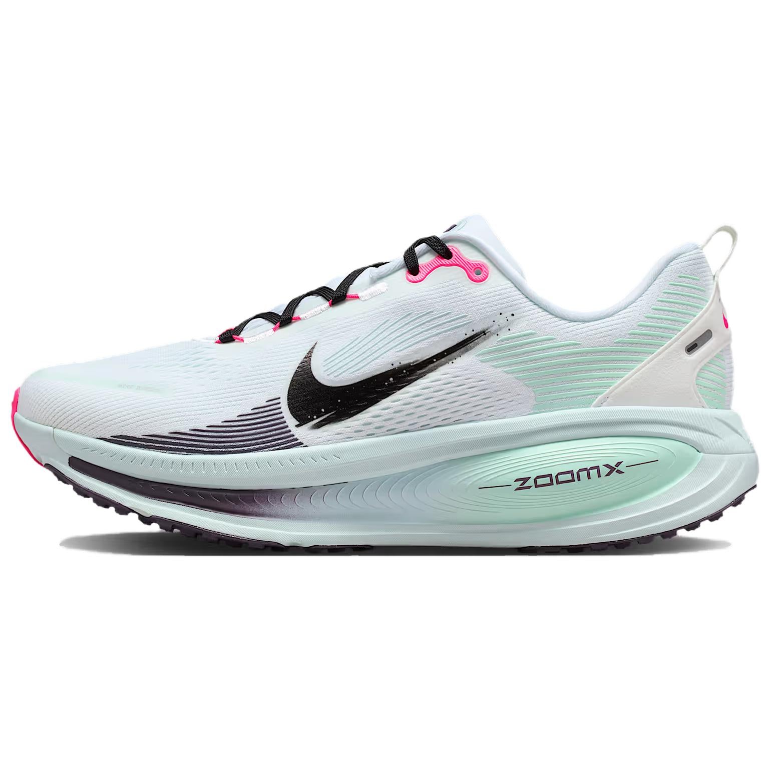 Nike Vomero 18 Comfortable Low top Long Distance Running Sprint Running Shoes White Blue